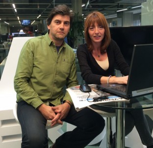 Albert Sanfeliu y Teresa Soler