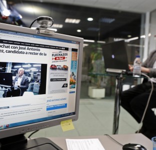 Videochat con José Antonio Gómez, candidato a rector de la UMU